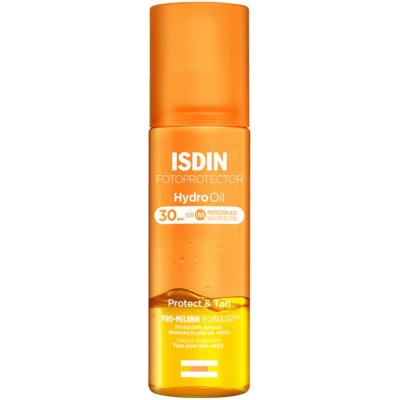 ISDIN Hydro Oil opalovací spray SPF30 200 ml
