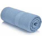 Textilomanie Osuška CARRARA 70 x 140 cm světle šedá – Sleviste.cz