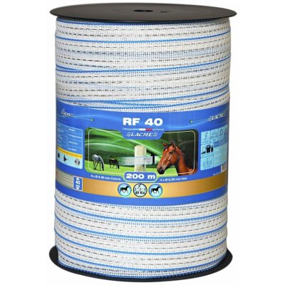Ohradníková páska RF 20 BLANCO pásky lanka: 40 mm – Hledejceny.cz