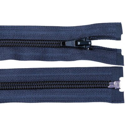Spirálový zip No 5 délka 45 cm bundový POL, malé, 330 modrá tmavá – Hledejceny.cz