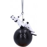 Vánoční ozdoba Star Wars Stormtrooper Wrecking Ball 0801269150716 – Zboží Dáma