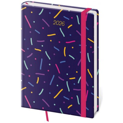 Vario A5 týdenní 2026 Sprinkles – Zboží Dáma