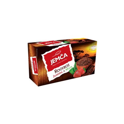 Jemča Rooibos Jahoda a máta 20 x 1,5 g – Zbozi.Blesk.cz