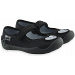 Befado Blanca 114Y538 slavnostní černé s lesklým srdíčkem – Sleviste.cz