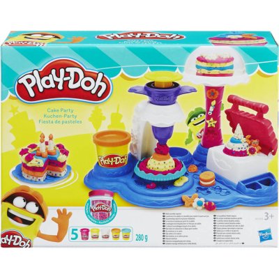 Play-Doh Modelína párty dort set s troubou