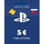 PlayStation dárková karta 5€ – Zboží Dáma