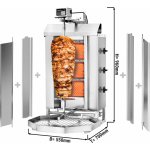 G.Gastro D11885953 Gril na gyros – Zboží Mobilmania