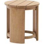 Kave Home Xoriguer 56 cm Dřevěný zahradní odkládací stolek – Hledejceny.cz