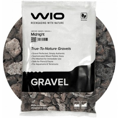 Wio Midnight Gravel S 1,5 kg – Hledejceny.cz