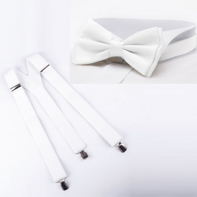 Assante souprava a motýlek 511 bílá – Zboží Dáma Assante souprava a motýlek 511 bílá – Zboží Dáma