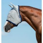 Horseware Maska proti hmyzu Amigo Silver Navy – Zboží Mobilmania