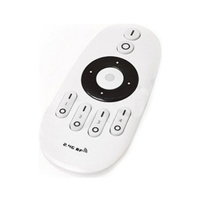 Dálkový ovladač RF pro jednobarevné LED pásky dotykový 4 zóny – Zbozi.Blesk.cz