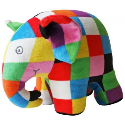 Rainbow slon Rainbow Elmer Měkká cca 21 cm – Zbozi.Blesk.cz