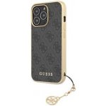 Pouzdro Guess 4G Charms iPhone 13 Pro šedé – Hledejceny.cz