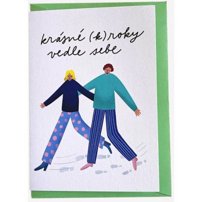 Svatební přání Krásné (k)roky vedle sebe – Zboží Dáma