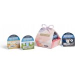Yankee Candle Dárková sada s 3 vonnými vosky clean cotton vanilla cupcake midsummer´s night 3 x 22 g – Zboží Dáma