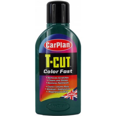 Carplan Barevná leštěnka T-CUT se třemi typy vosků zelená 500 ml | Zboží Auto