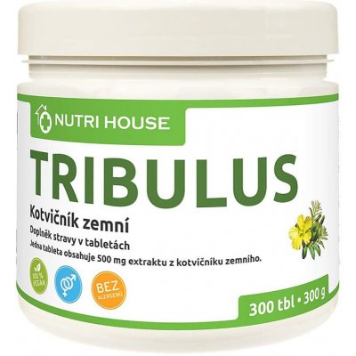 NutriHouse Tribulus kotvičník zemní 300 tablet – Hledejceny.cz