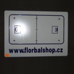 Trenérská tabulka Florbalshop.cz A4 oboustranná – Sleviste.cz