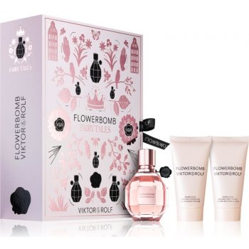 Viktor & Rolf Flowerbomb EDP 50 ml + 50 ml Sprchový gél + 50 ml tělový krém dárková sada