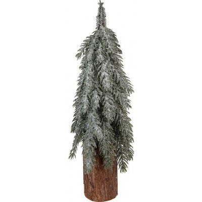 Clayre & Eef Vánoční dekorace jehličnatý stromek na dřevě - Ø 15*44 cm – Hledejceny.cz