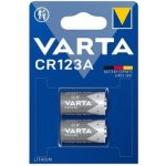 VARTA Photo Lithium CR123A 2 ks 6205301402 – Zboží Živě