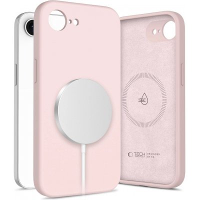 Tech-Protect Liquid Silicone MagSafe, iPhone 16e, růžový – Hledejceny.cz
