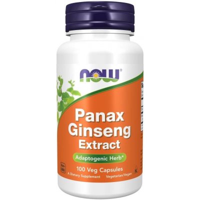 Now Foods Panax Ginseng 500 mg 100 veg.kapslí