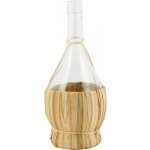 KOZÁČEK Láhev sklo na víno v obalu FIASCO 1000 ml – Zboží Dáma