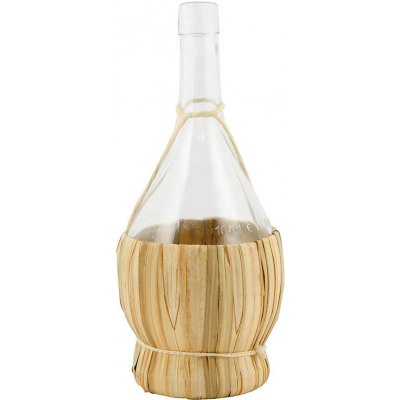KOZÁČEK Láhev sklo na víno v obalu FIASCO 1000 ml – Zboží Dáma