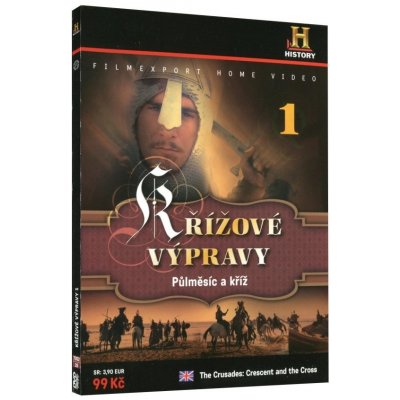 Křížové výpravy 1 - Půlměsíc a kříž DVD – Hledejceny.cz