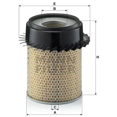 MANN FILTER Vzduchový filtr C 21 317 – Hledejceny.cz