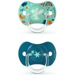 Suavinex silikon fyziologický Forest modrá 2 ks – Zboží Dáma