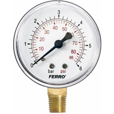 FERRO Manometr M6306R – Hledejceny.cz