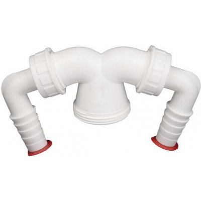 HL Dvojitá přípojka 6/4"x3/4" pro pračku nebo myčku nádobí - HL6 – Zboží Dáma