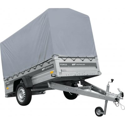 UNITRAILER FORCE 230 KIPP s rámem H-1100 a šedou plachtou – Sleviste.cz