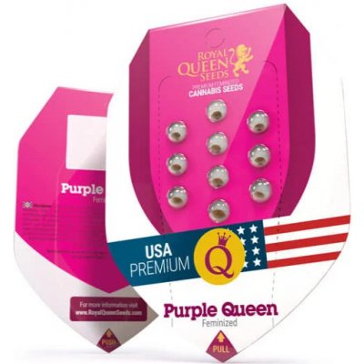 Royal Queen Seeds Purple Queen semena neobsahují THC 1 ks – Zbozi.Blesk.cz