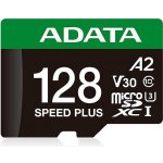 Adata MicroSDXC 128GB Speed Plus UD128GUI3V30A2SP-RA1 – Zbozi.Blesk.cz