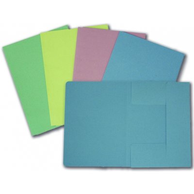 Odkládací mapa 3 klopy Ekonomik žlutá – Zboží Živě