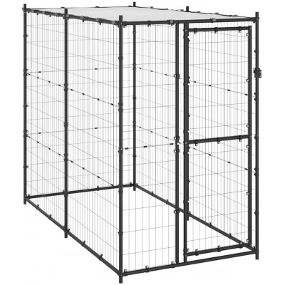 vidaXL Venkovní psí kotec se střechou 110 x 220 x 180 cm 11461.150795 – Zboží Dáma