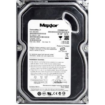 Maxtor DiamondMax 21 80GB, SATAII, NCQ, 7200rpm, 8MB STM380815AS