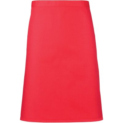 Premier PR151 Zástěra do pasu krátká Colours červená strawberry – Hledejceny.cz