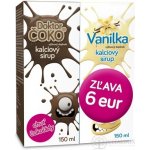 Promo Doktor Kalciový sirup čoko + vanilka 2 x 150 ml – Hledejceny.cz