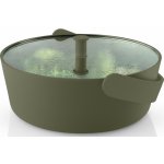 Napařovací nádoba GREEN TOOL 2 l, do mikrovlnky, zelená, sklo / plast, Eva Solo – Sleviste.cz