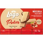 Lago Poker oplatky s lískooříškovým krémem 180 g – Zboží Dáma
