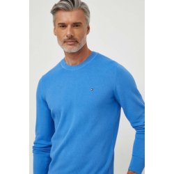 Tommy Hilfiger bavlněný svetr lehký MW0MW33511 modrá