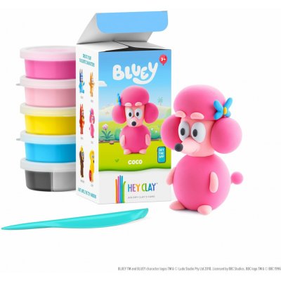 TM Toys Hey Clay Bluey Coco – Zboží Dáma