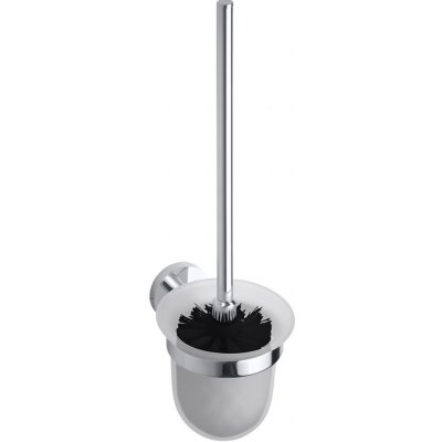MLBeauty Toilet brush for hanging MODERN glass black brush – Hledejceny.cz