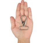 Ideal otočná stříbrná karabinka 30 mm – Zboží Mobilmania