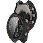 VSECHNONAMOBIL 112729 PC FULL COVER Plastový kryt se sklem pro Garmin Tactix 8 47mm BLACK-ORANGE – Zboží Živě